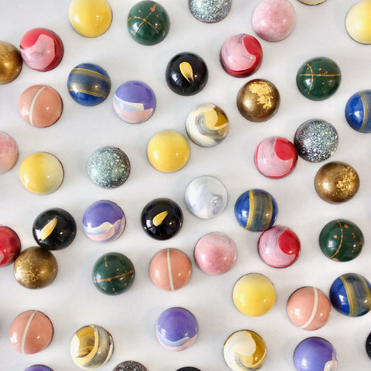 Box of 12 Hand Painted Bonbons