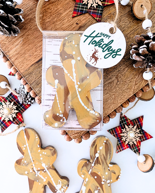 Crunchy Gingerbread Man (Ornament Box)