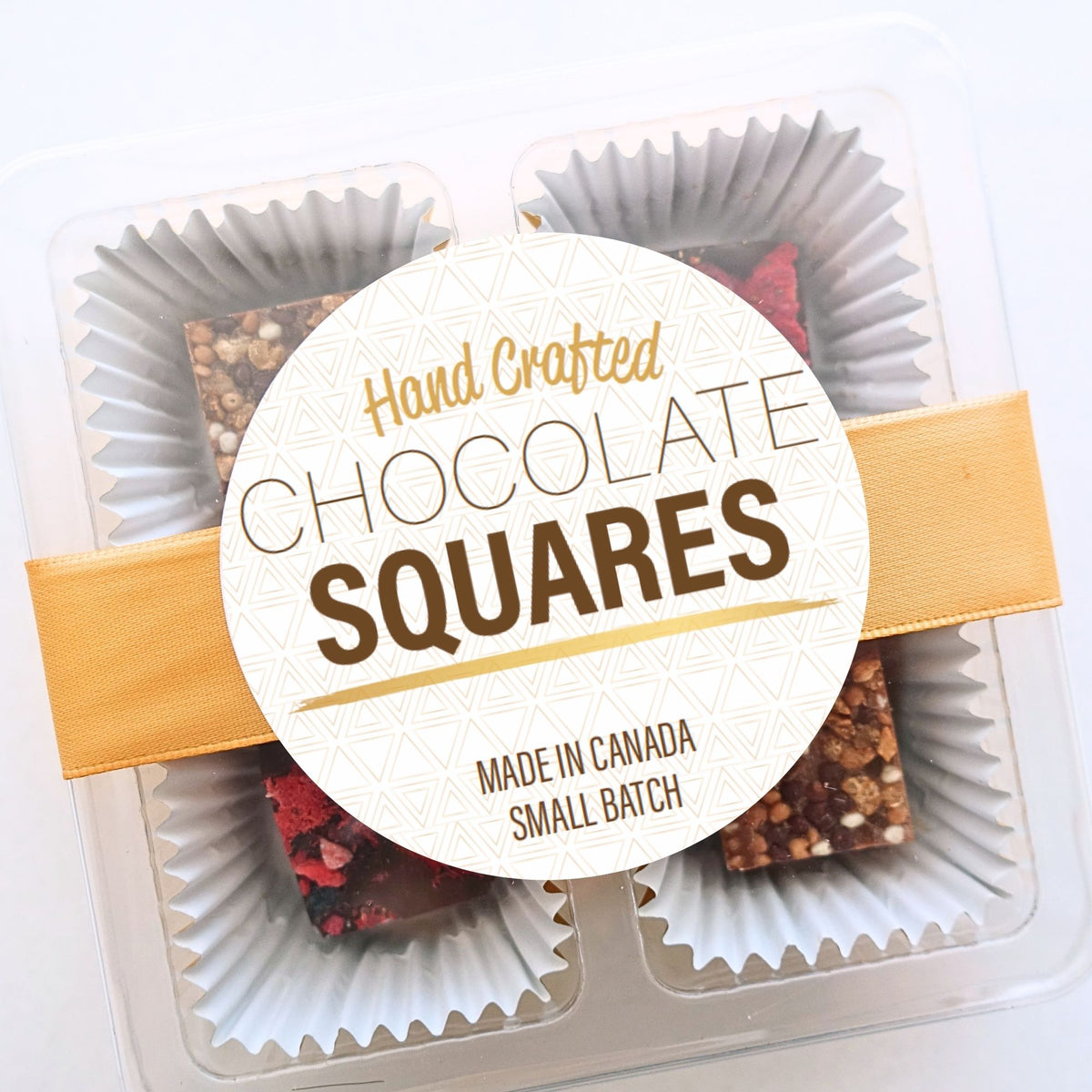 Box of 4 Chocolate Squares