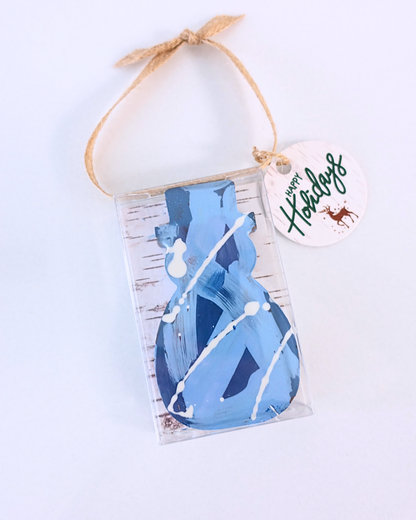 Crunchy Hazelnut Gianduja Snowman (Ornament Box)