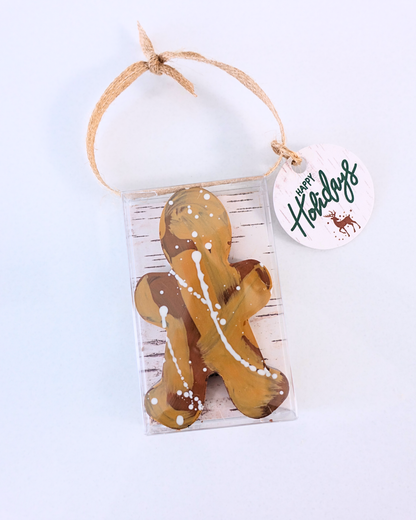 Crunchy Gingerbread Man (Ornament Box)