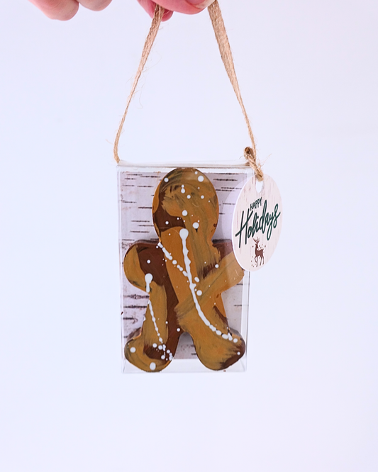 Crunchy Gingerbread Man (Ornament Box)