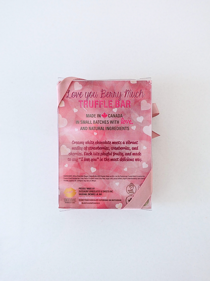Love You Berry Much Truffle Bar