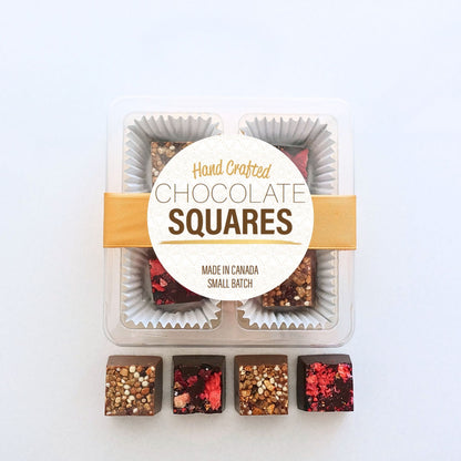 Box of 4 Chocolate Squares