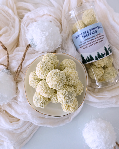 Chocolate "Snowball" Truffles