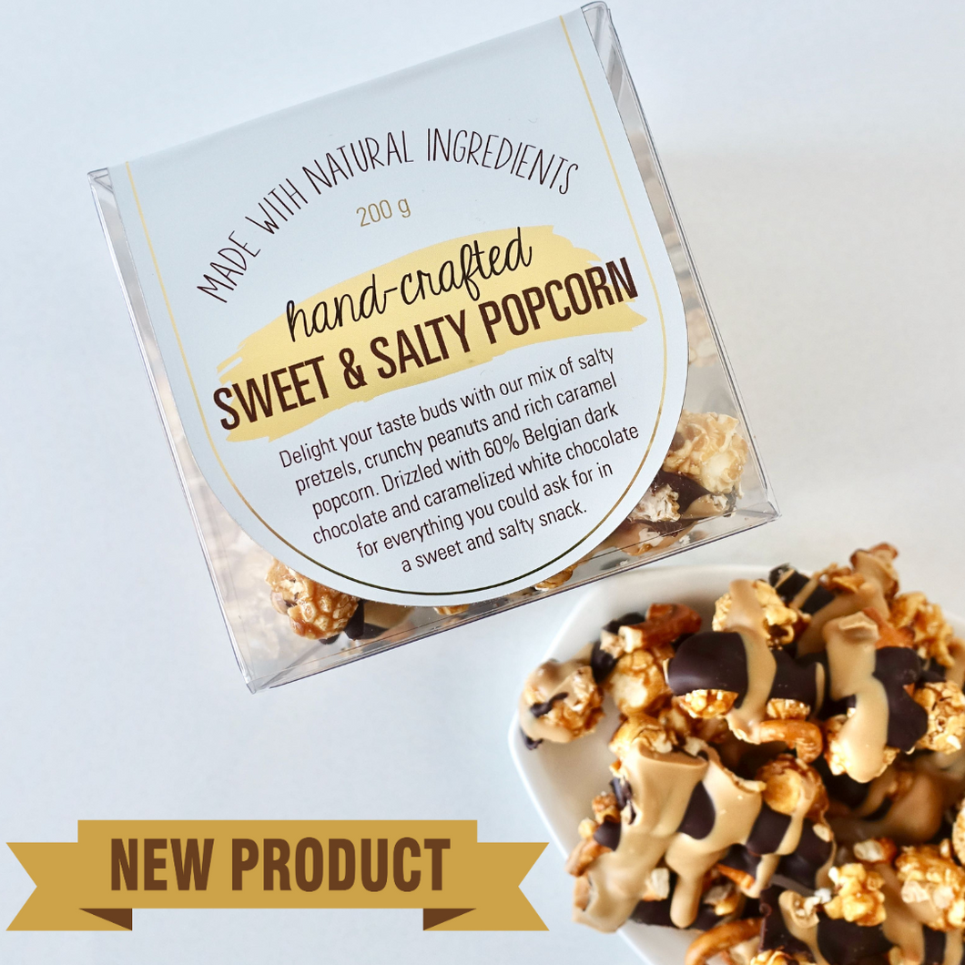 Salty and Sweet Caramel Popcorn (NEW SIZE - 4