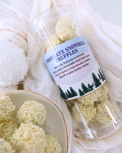 Chocolate "Snowball" Truffles