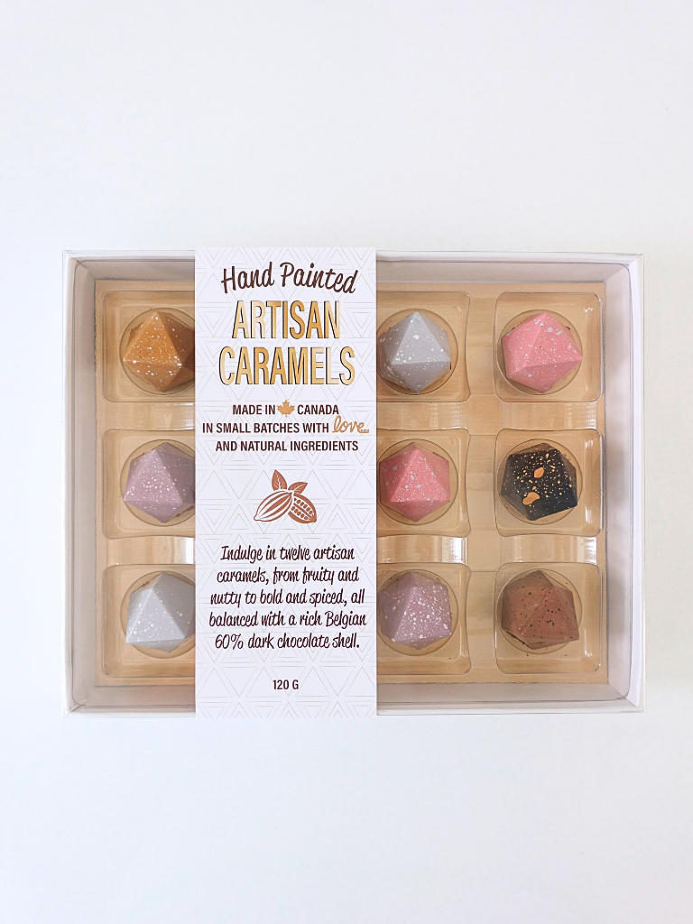 Caramels - Box of 12 – Succulent Chocolates - Wholesale