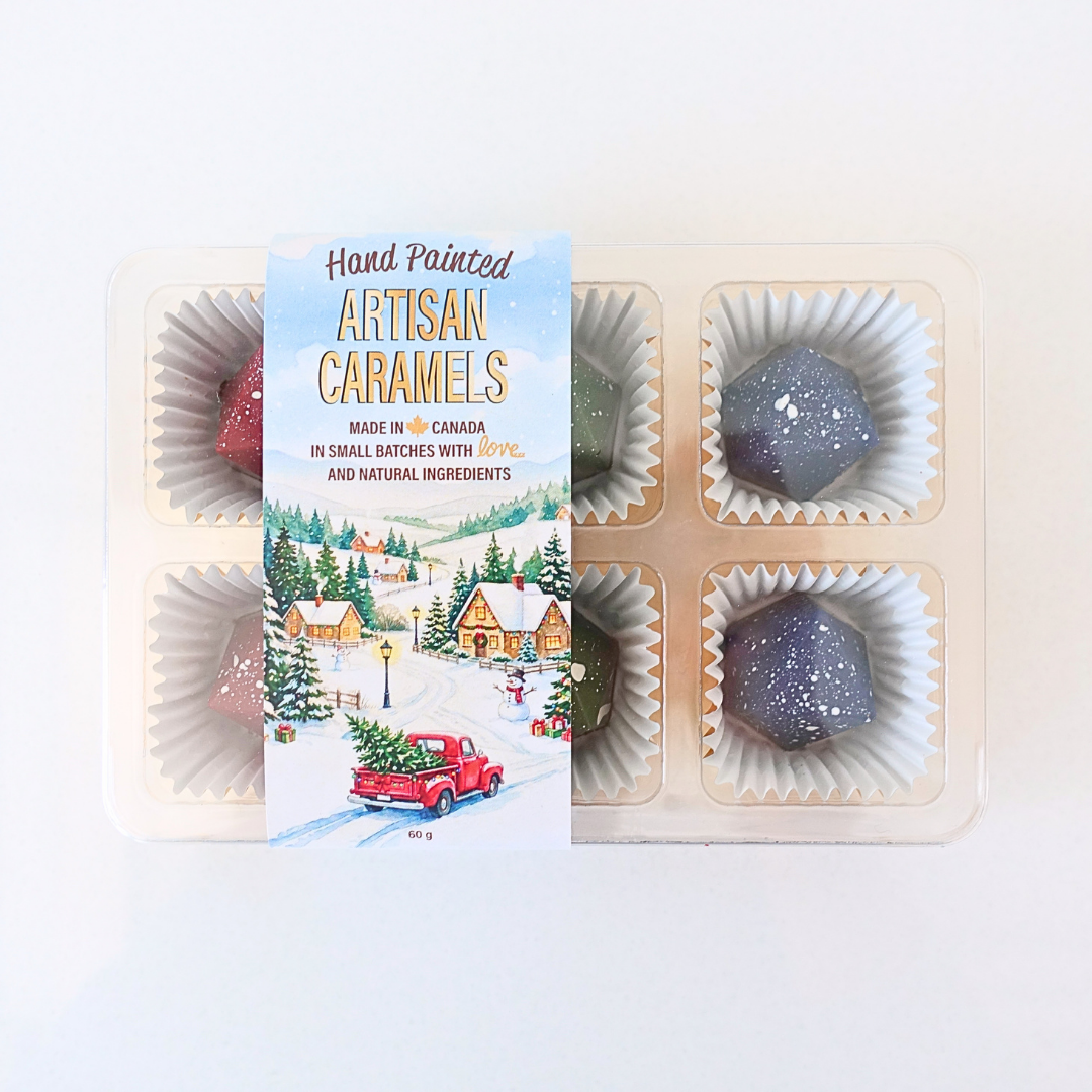 Box of 6 Winter Collection Caramels