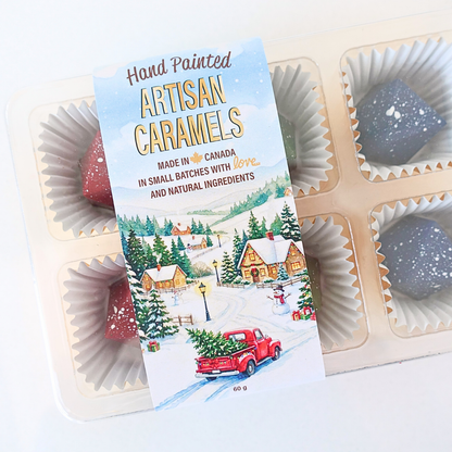Box of 6 Winter Collection Caramels