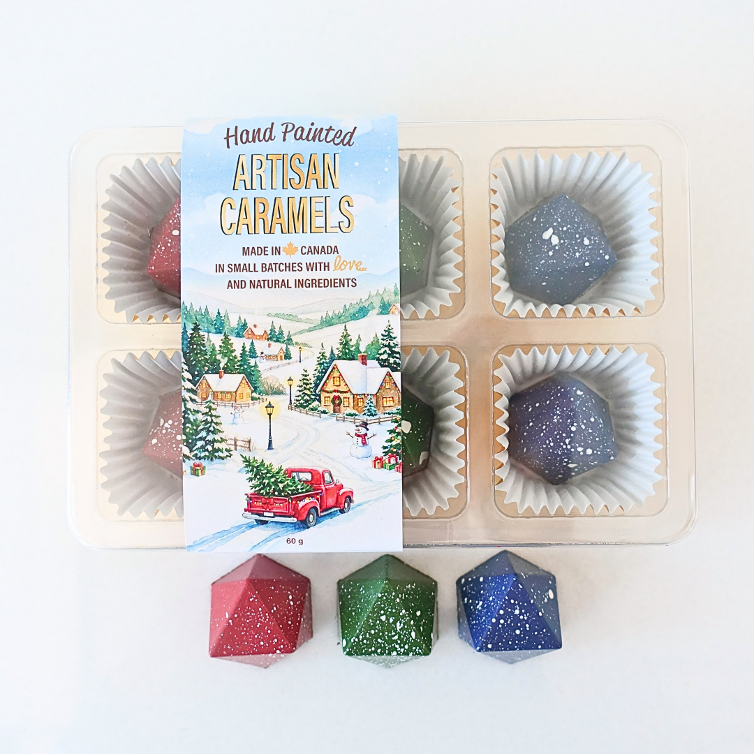 Box of 6 Winter Collection Caramels