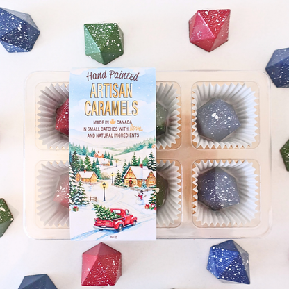 Box of 6 Winter Collection Caramels