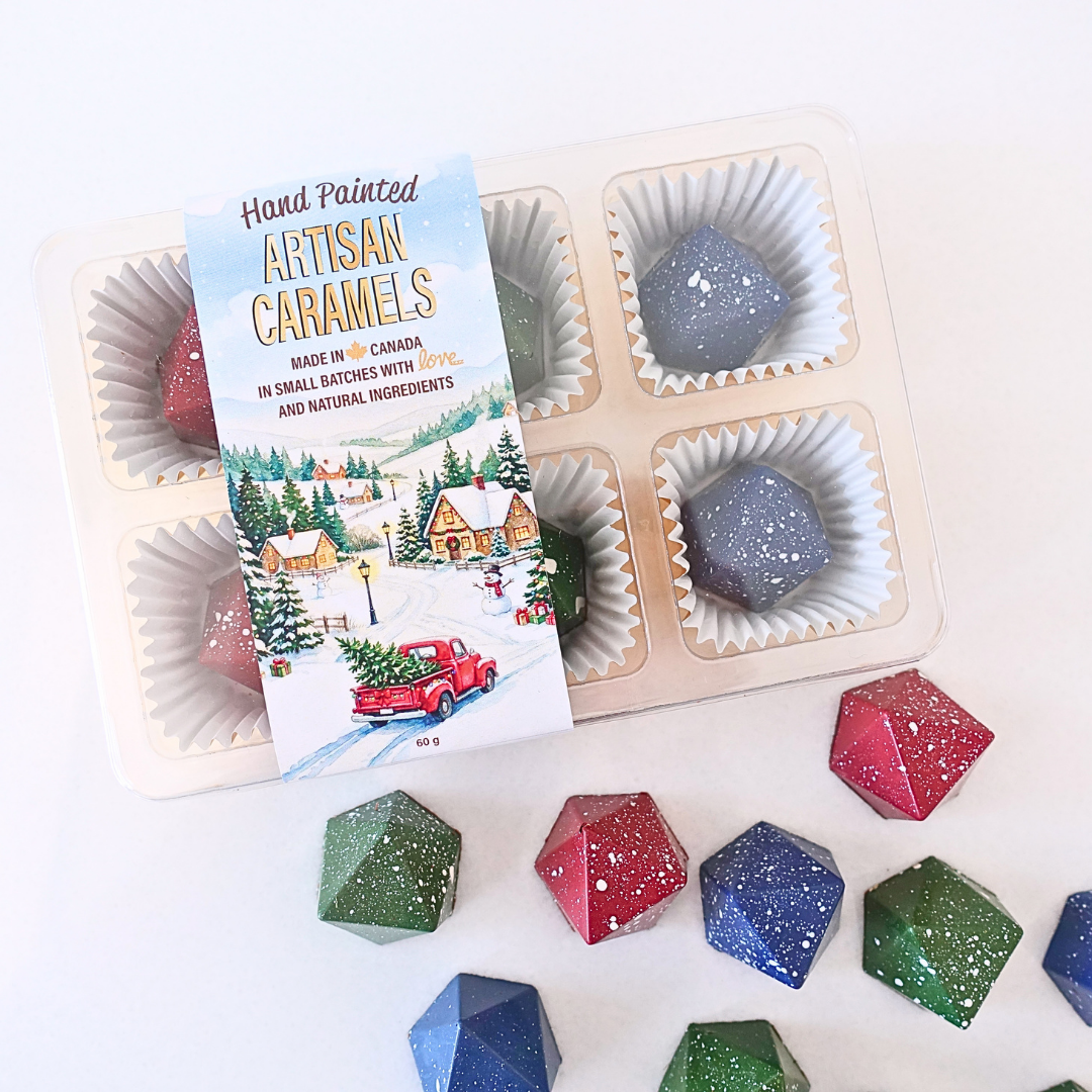 Box of 6 Winter Collection Caramels