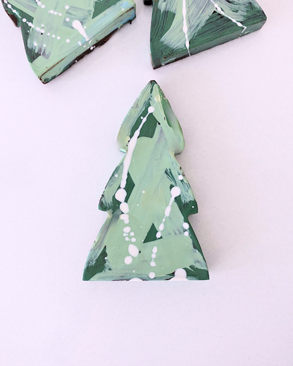 Crunchy Peppermint Evergreen Tree (Ornament Box)