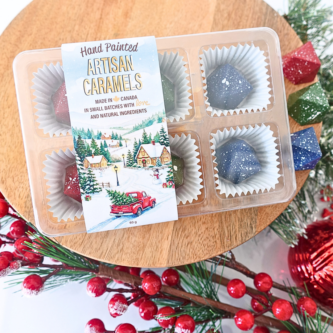 Box of 6 Winter Collection Caramels