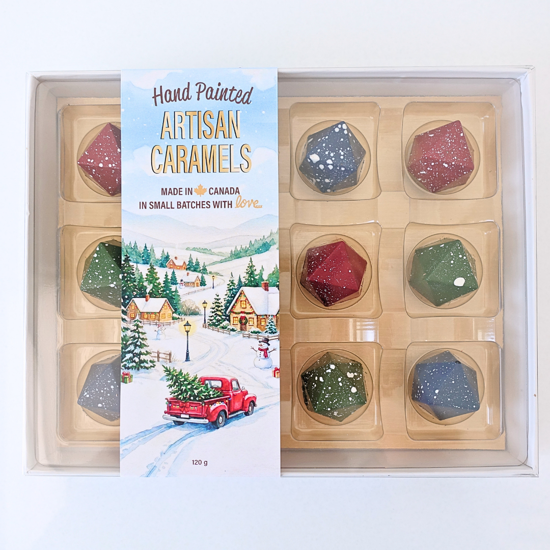 Box of 12 Winter Collection Caramels