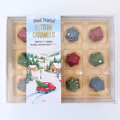 Box of 12 Winter Collection Caramels