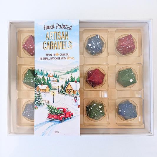 Box of 12 Winter Collection Caramels