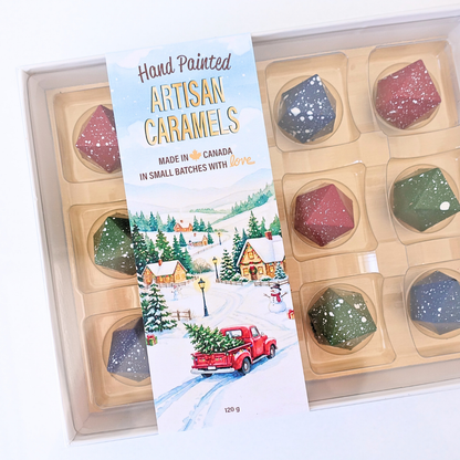 Box of 12 Winter Collection Caramels