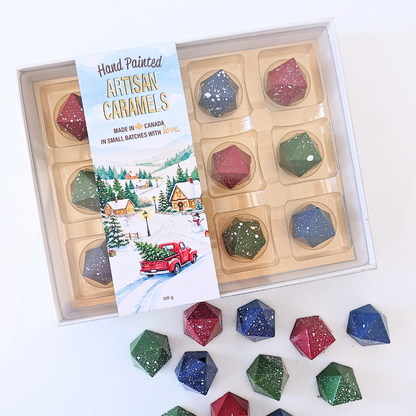 Box of 12 Winter Collection Caramels