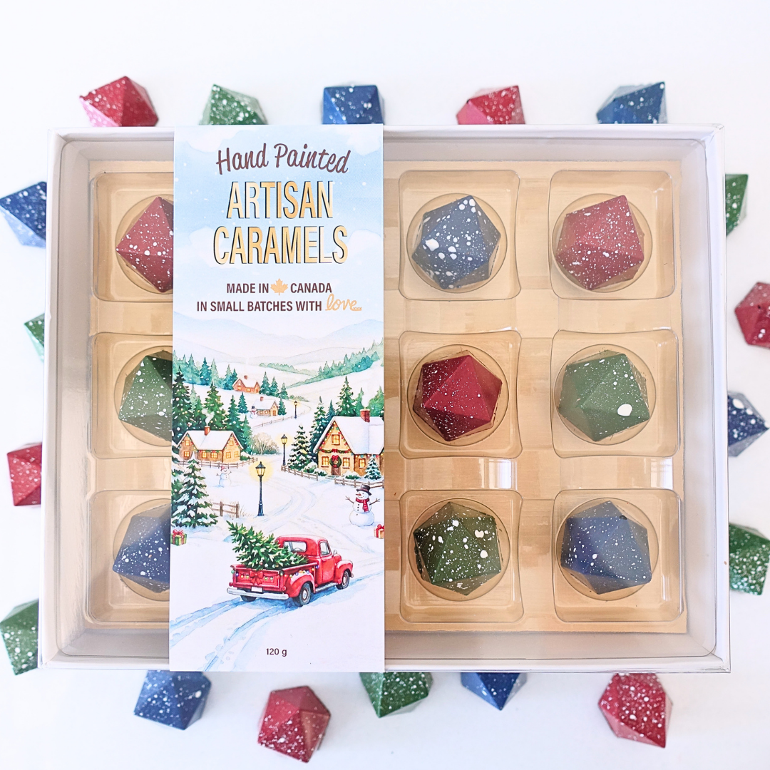 Box of 12 Winter Collection Caramels