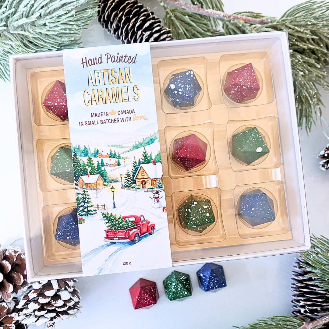 Box of 12 Winter Collection Caramels