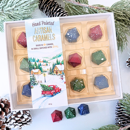 Box of 12 Winter Collection Caramels