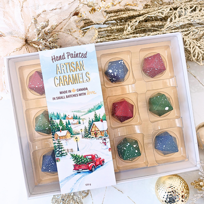 Box of 12 Winter Collection Caramels