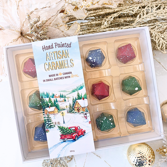 Box of 12 Winter Collection Caramels