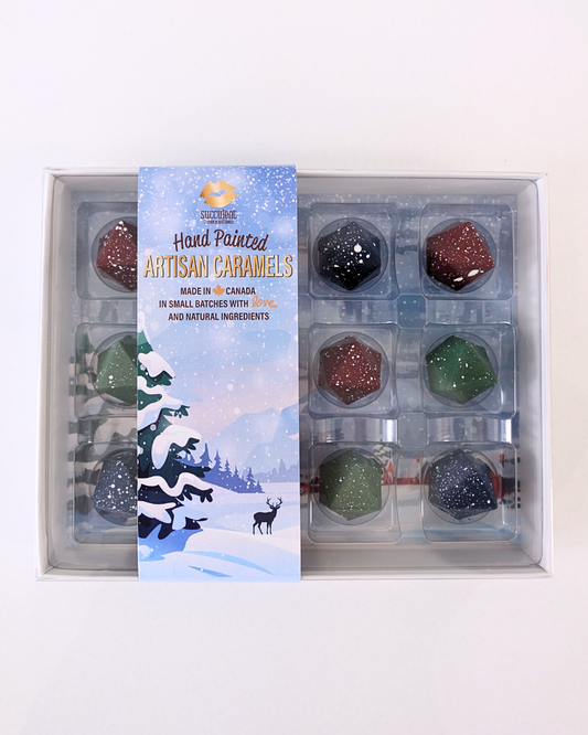 Caramels - Box of 12 Winter Collection