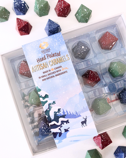 Caramels - Box of 12 Winter Collection