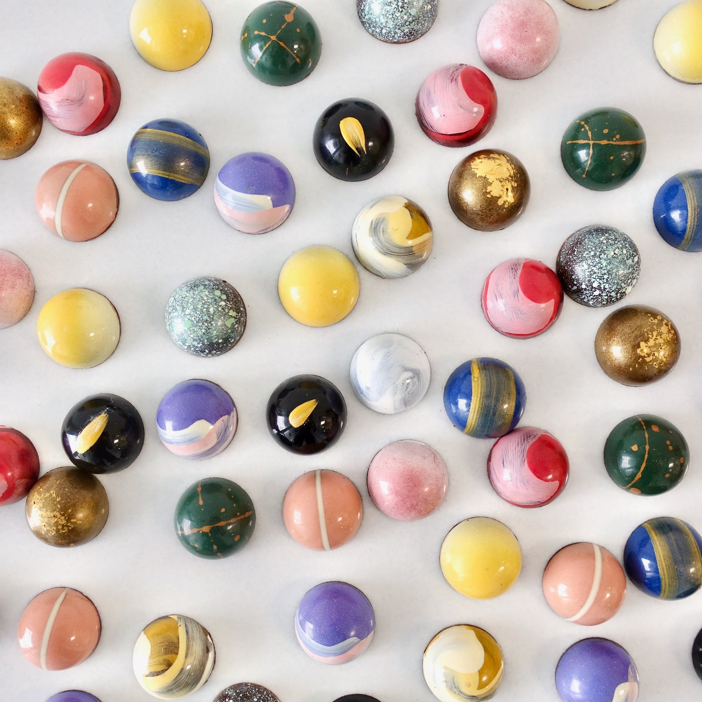 Box of 12 Hand Painted Bonbons