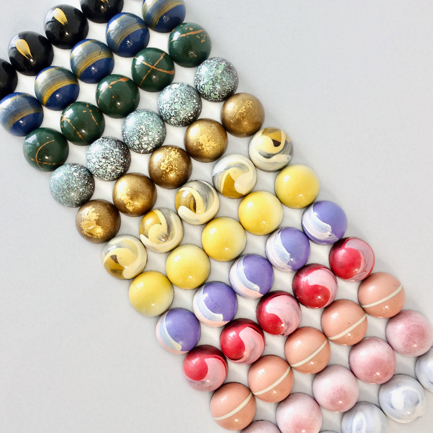 Box of 12 Hand Painted Bonbons