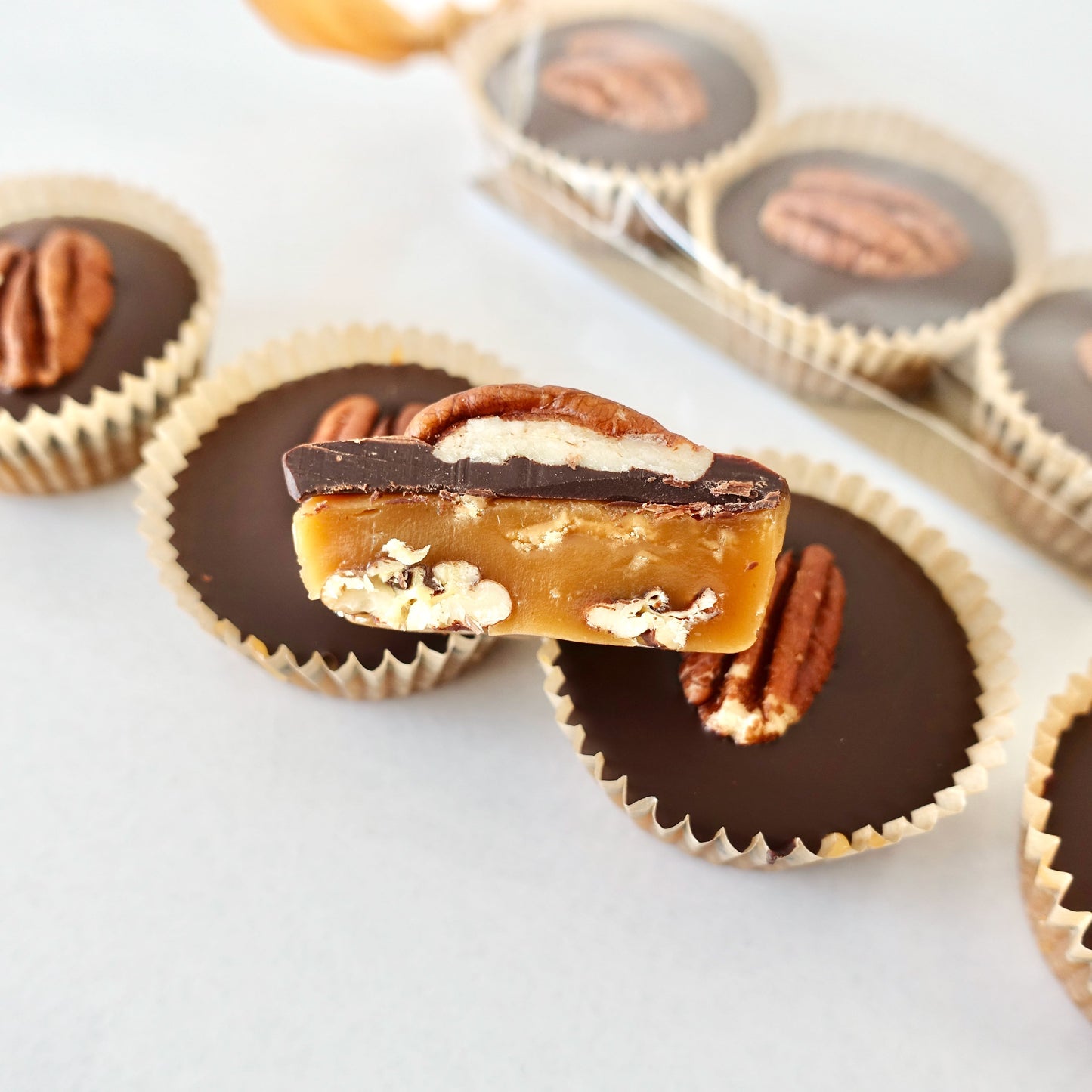 Nutty Caramel Cups (Bag of 3)