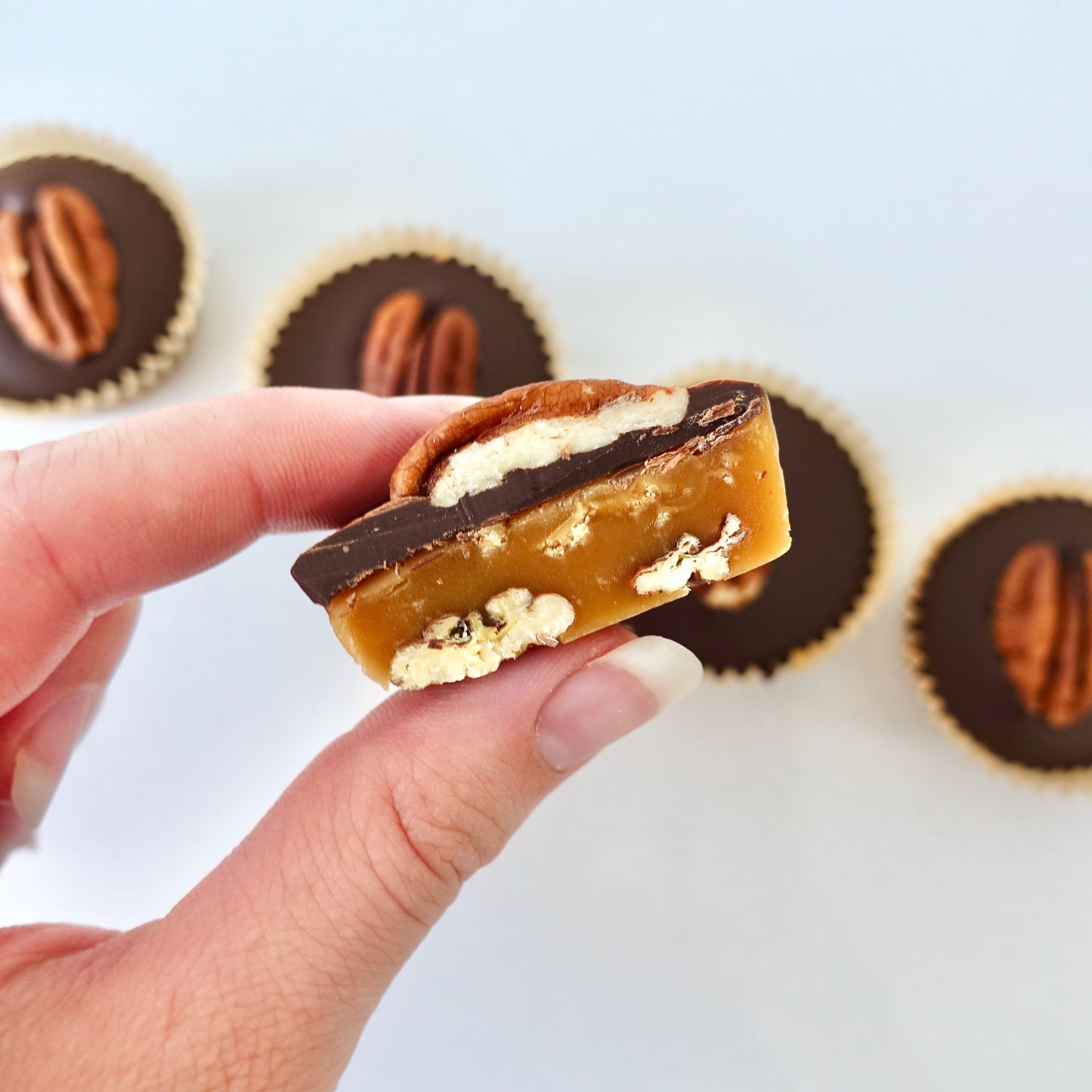 Nutty Caramel Cups (Bag of 3)
