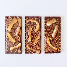 Load image into Gallery viewer, Hazelnut &amp; Orange Artisan Chocolate Bar

